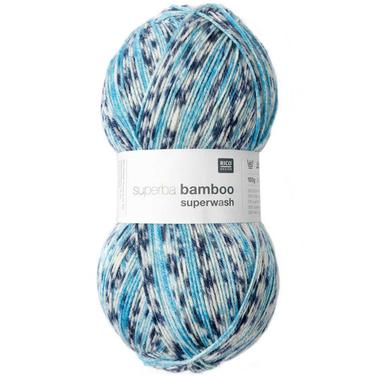 Superba bamboo superwash 4fädig 100g